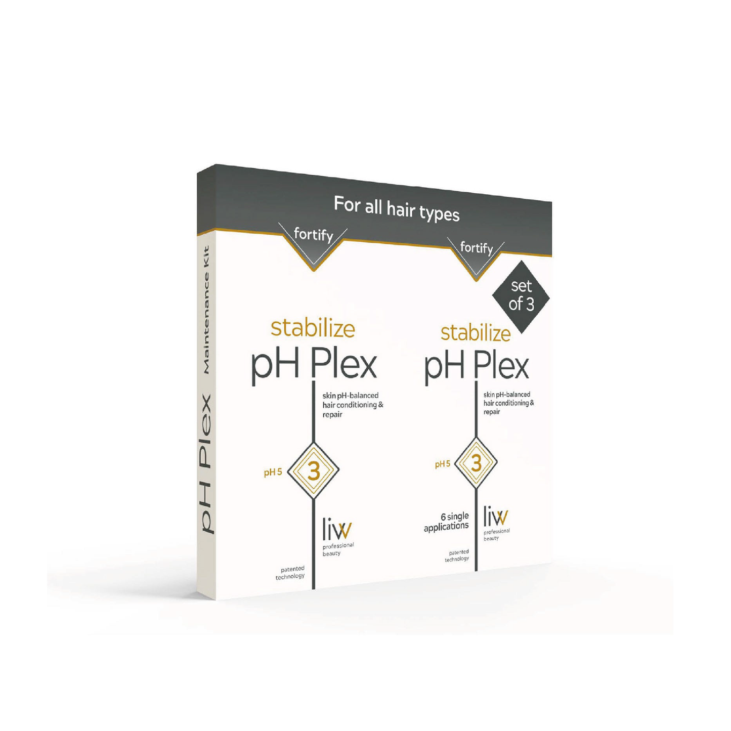 pH Plex Maintenance Kit, 3 double sachets step 3