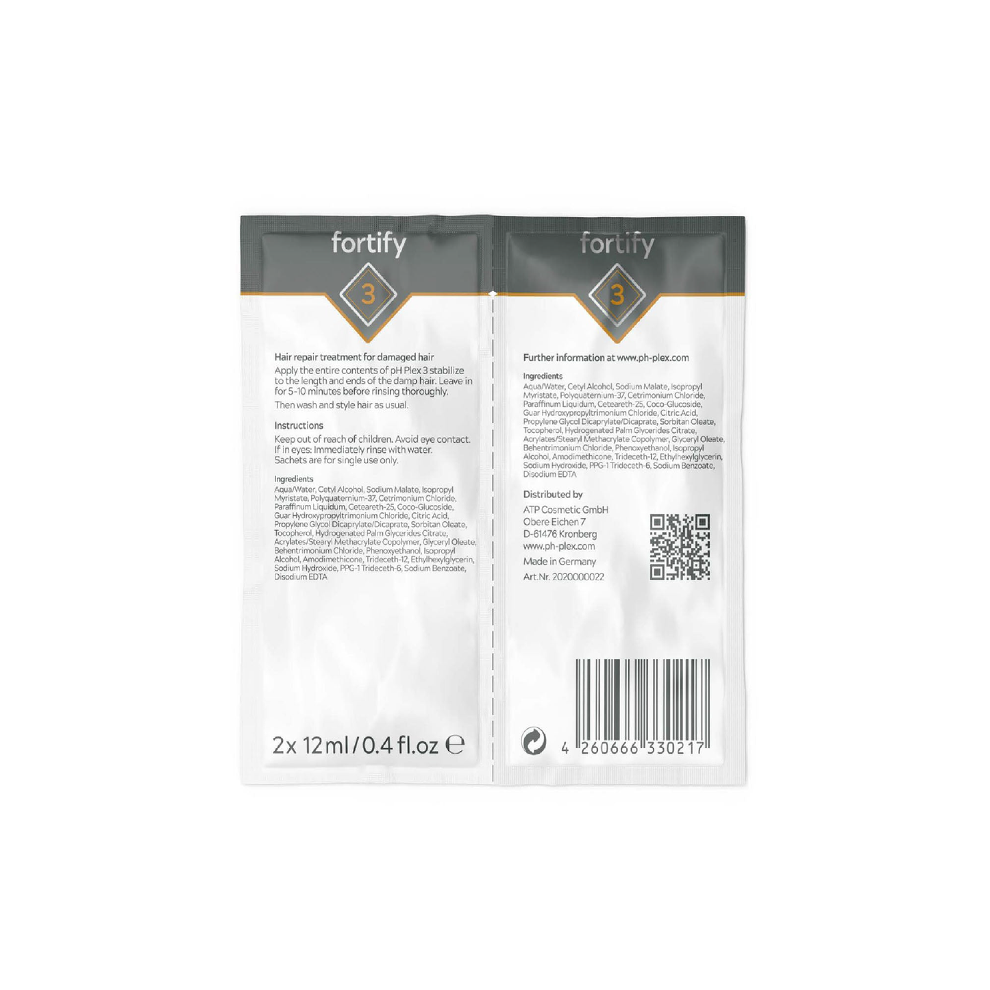 pH Plex double sachet Step 3