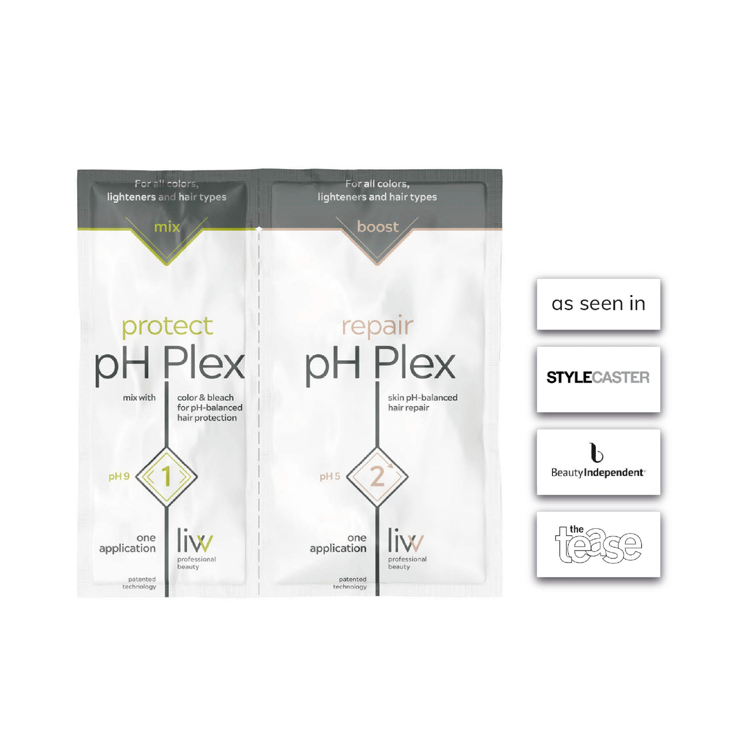 pH Plex double sachet steps 1/2