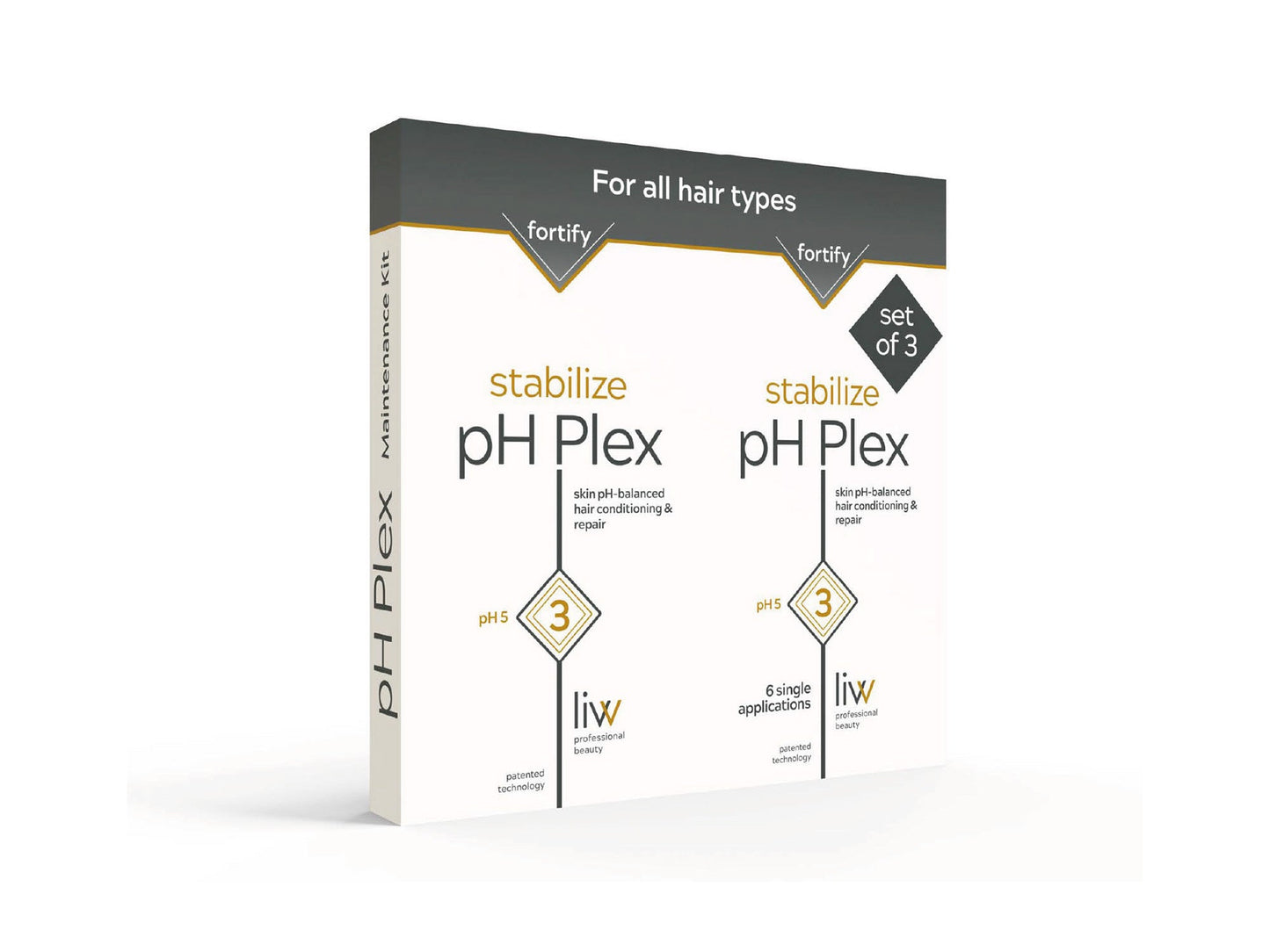 pH Plex Maintenance Kit, 3 double sachets step 3