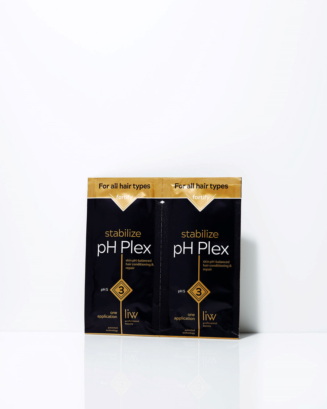 pH Plex relaxer double sachet step 3